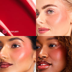 Sacheu Cheek STAY-N sponge applicator close-up for precise, mess-free placement