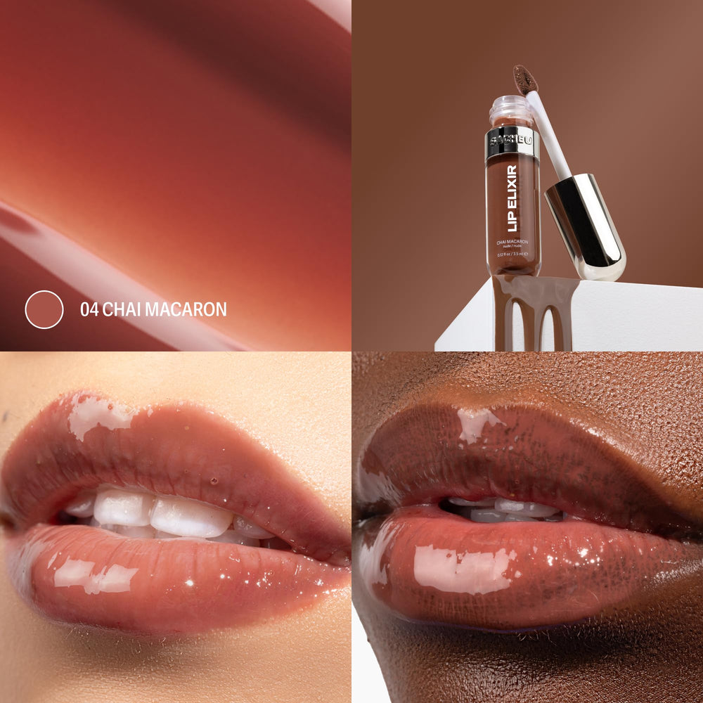 Sacheu Lip Elixir wand applicator delivering precise, non-sticky application