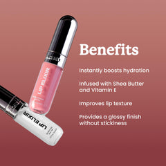 Sacheu on lips in use demonstrating glossy finish and natural enhancement