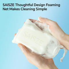 SAISZE ingredients display with coconut oil and vitamin C for moisturized skin