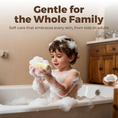 SAISZE soap resting on draining dish to demonstrate proper storage and longer life