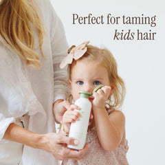 SALEE product label close-up highlighting key smoothing and nourishing ingredients