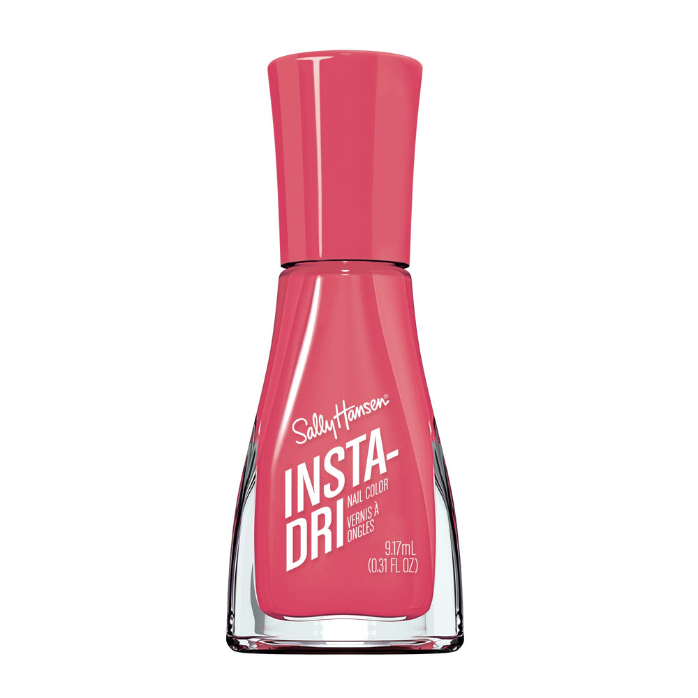 Sally Hansen 315 Fast and Fuchsia front bottle showing vibrant color and quick-dry benefit
