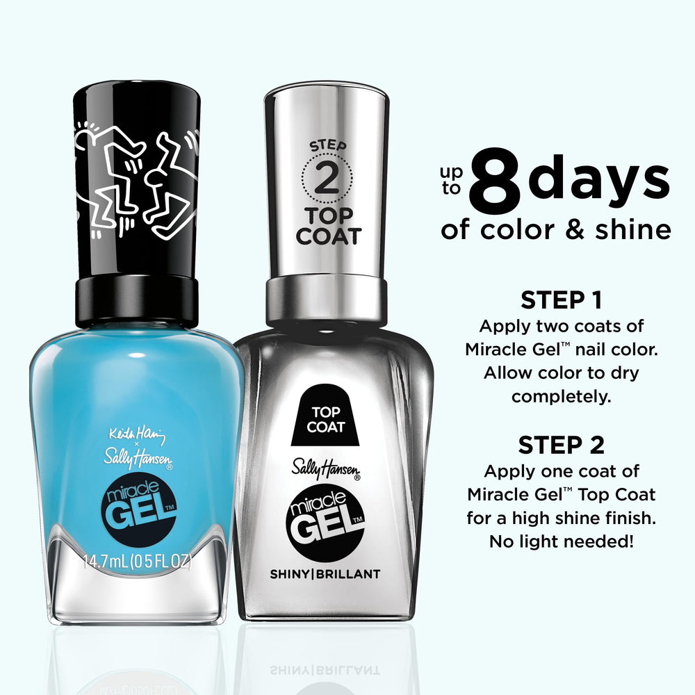 Sally Hansen brush stroke detail of 919 Contempor-airy showing smooth application benefit: streak-free coverage