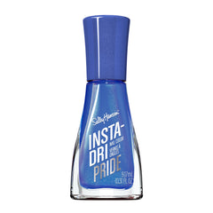 Sally Hansen Be You Blue front bottle showing label and color benefit
