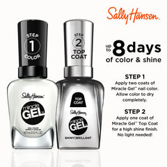 Sally Hansen brush close-up delivering smooth application and precise coverage