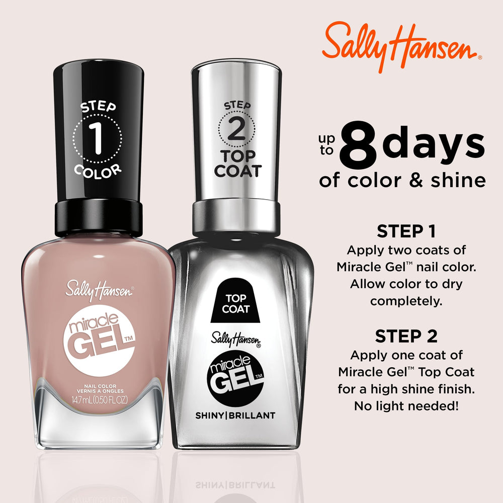 Sally Hansen brush closeup demonstrating smooth application benefit