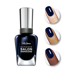 Sally Hansen precision brush close-up demonstrating smooth application and controlled strokes for neat nails