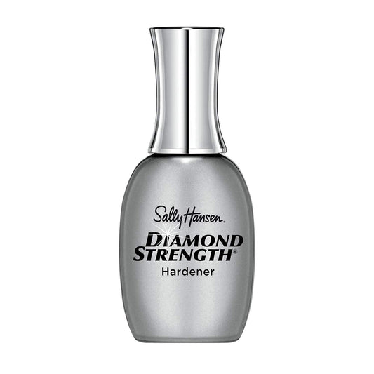 Sally Hansen front bottle shot showing label and clear finish benefit