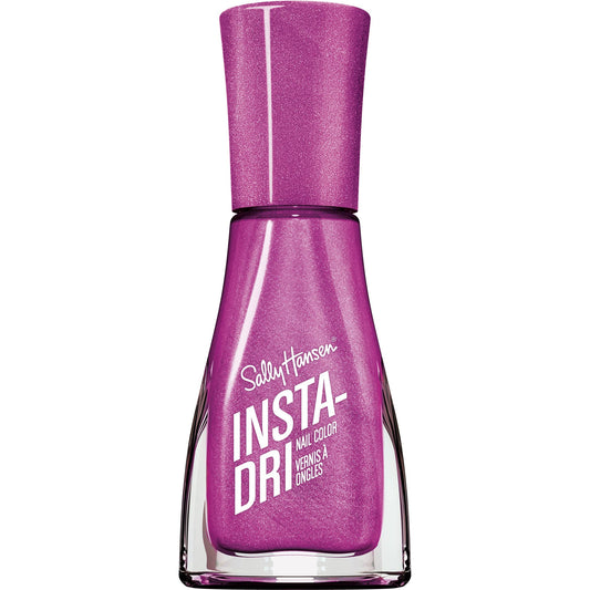 Sally Hansen Fig Flash bottle front showing rich purple shade and brand
