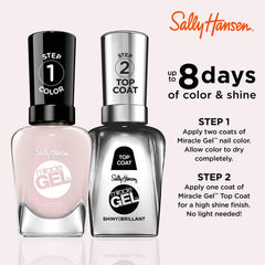 Sally Hansen brush pulling polish showing smooth glide and even application benefit