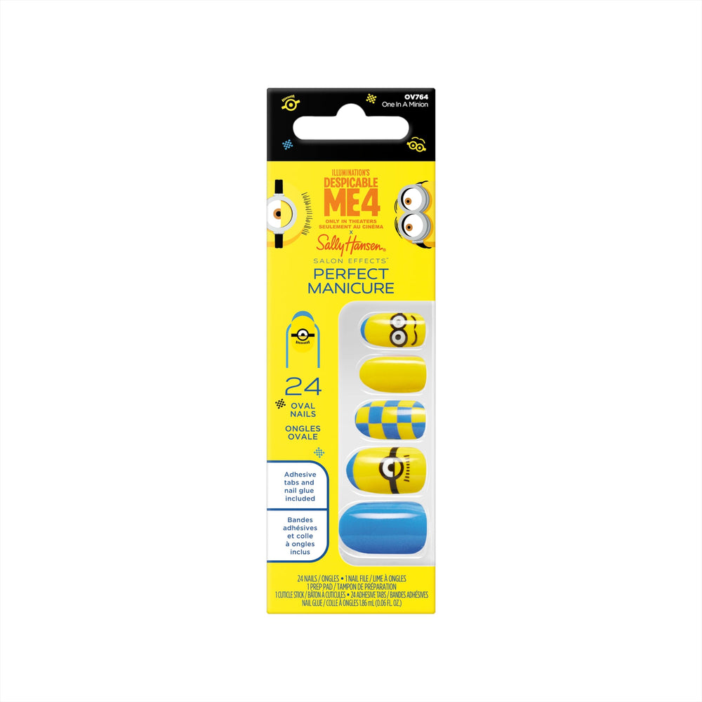 Sally Hansen front packaging showing Despicable Me design and easy selection