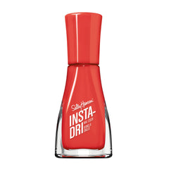 Sally Hansen bottle front showing hail cherry red and glossy finish