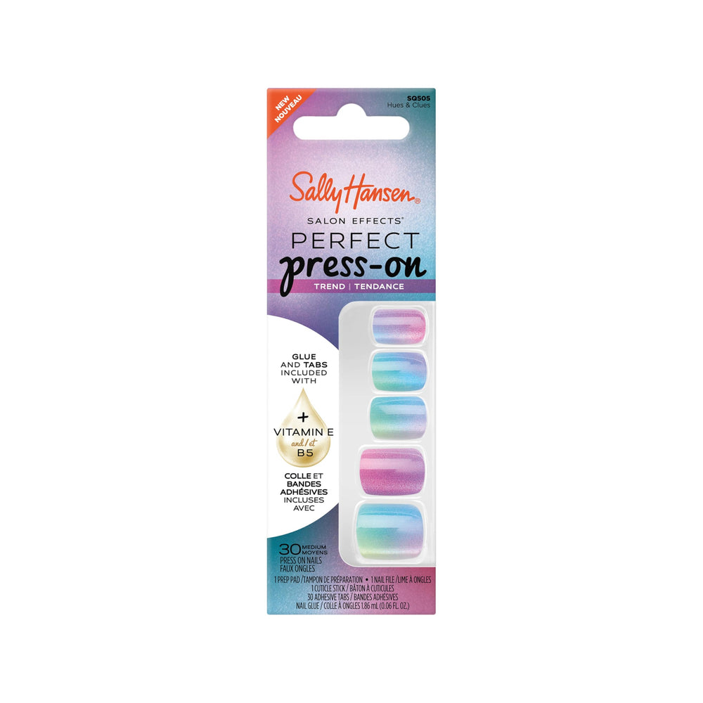 Sally Hansen packaging front view showing kit contents and branding for easy selection