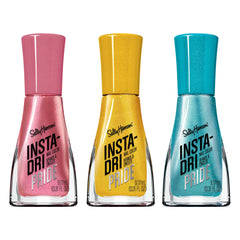 Sally Hansen Pansexual Trio open bottles with visible polish colors benefit: easy color selection