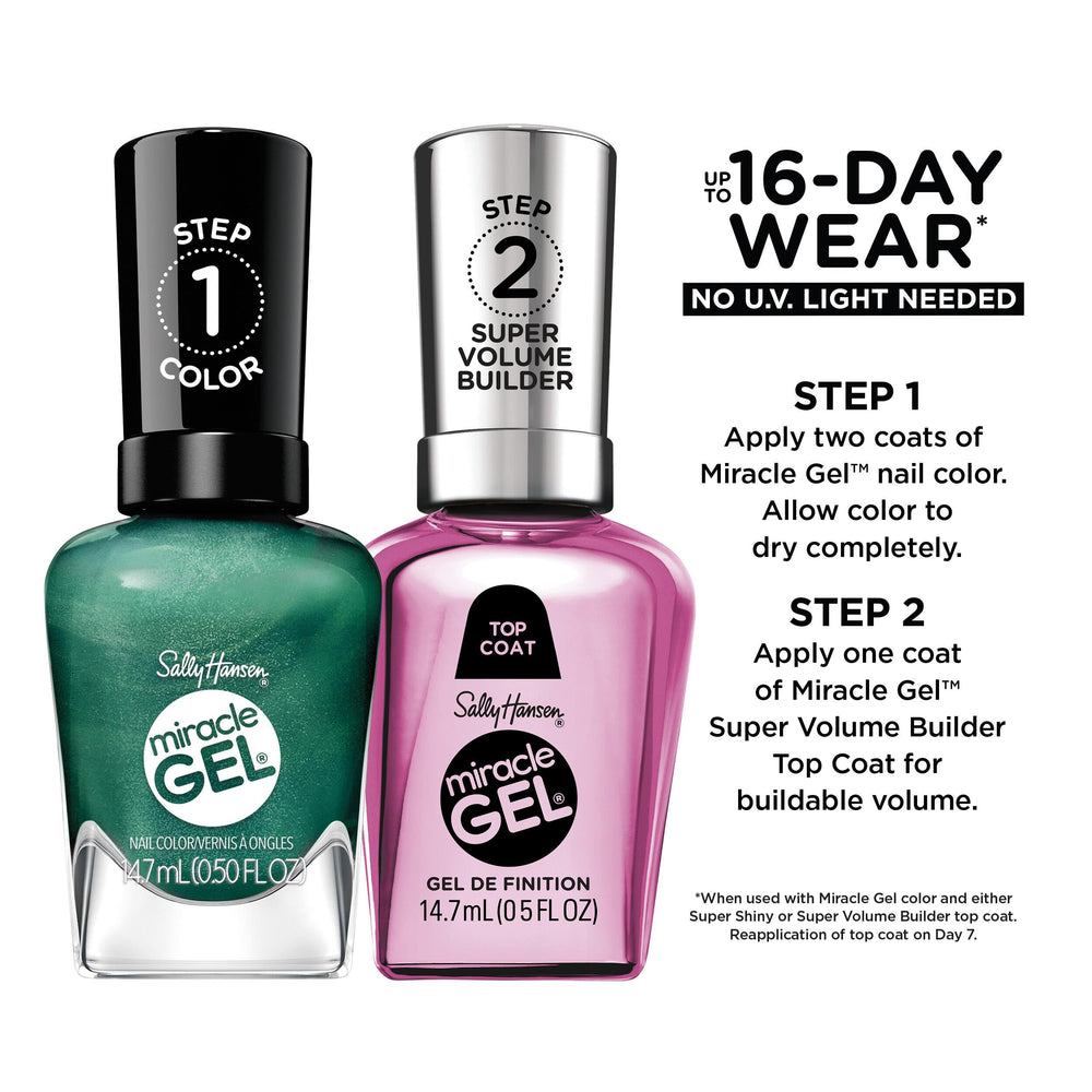 Sally Hansen Rocket Fuel close-up shimmer revealing metallic texture