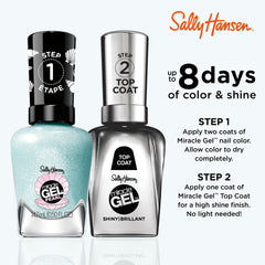 Sally Hansen brush detail demonstrating smooth application for even coverage