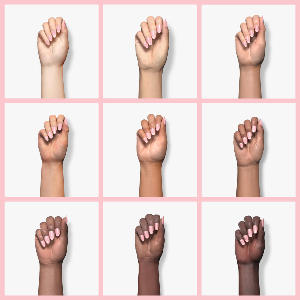 Sally Hansen polish texture close-up demonstrating smooth shine benefit