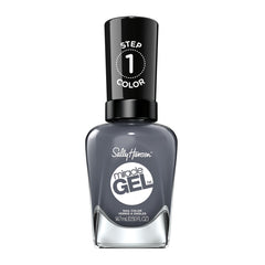 Sally Hansen bottle front view showing Slate-R Girl color and glossy finish