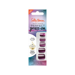 Sally Hansen front packaging showing all four square nail designs and benefits