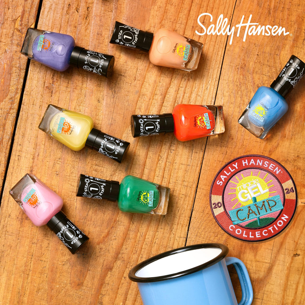 Sally Hansen polish macro showing glossy shine and salon-quality look benefit