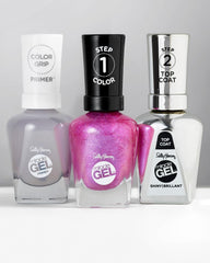 Sally Hansen top coat application sealing color for long-lasting shine benefit