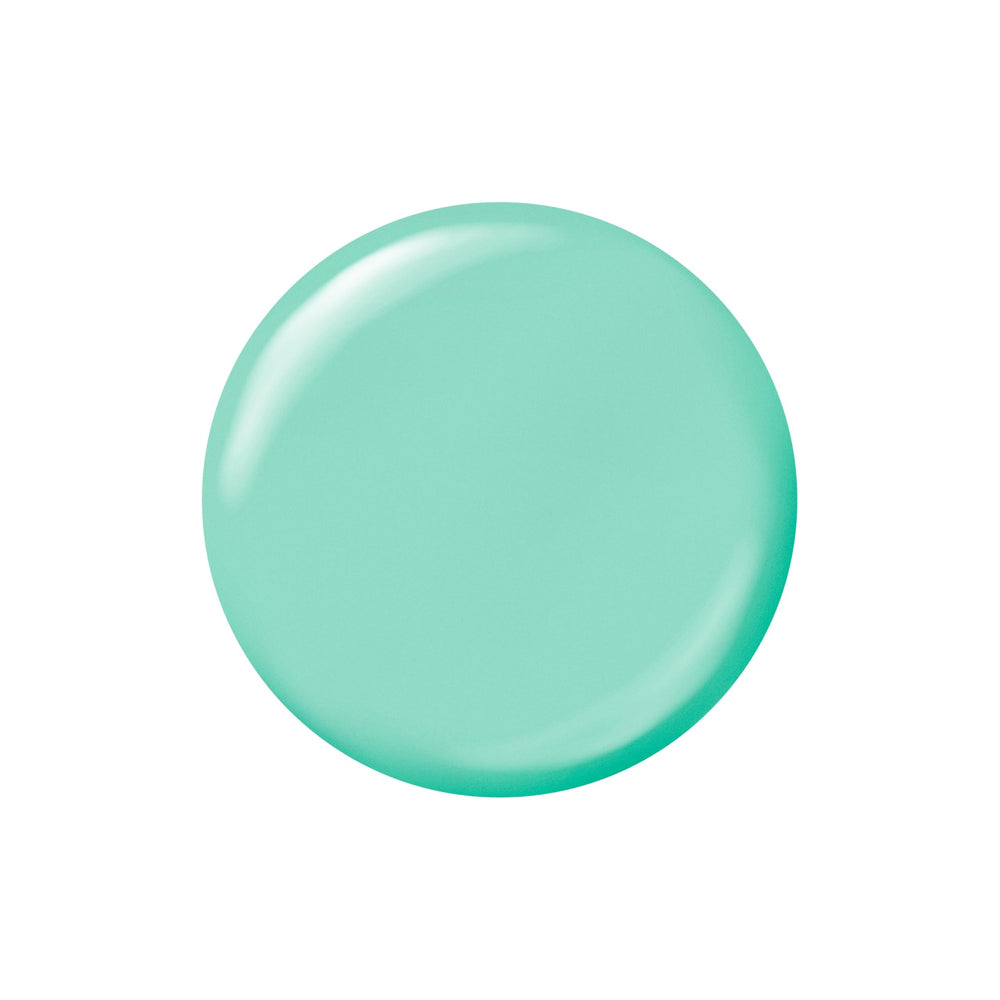 flatlay of Sally Hansen Take A Mint with accessories showing fashionable mint manicure inspiration