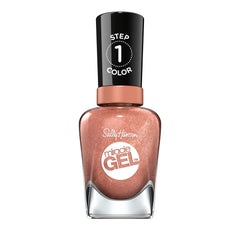 Sally Hansen Terra-Coppa front bottle showing bold orange shade and brand