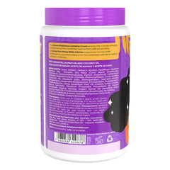 Salon Line label close-up displaying active ingredients and usage benefit