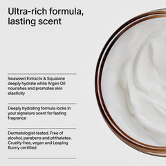 Salt & Stone size comparison with everyday objects showing 6.7 fl oz portability benefit