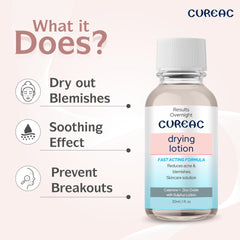 SALVE ingredient label featuring calamine zinc oxide and sulphur for clarity