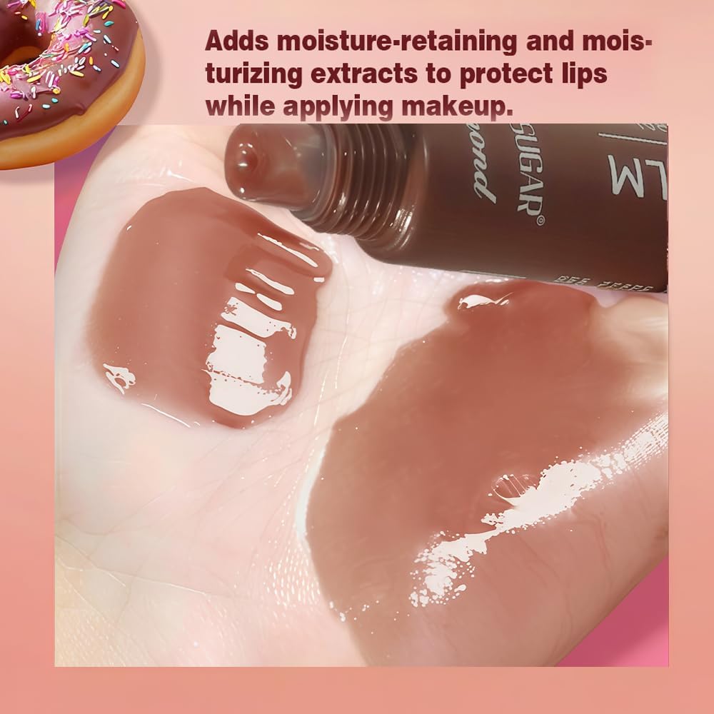 sam sugar swatch on hand displaying natural tint and hydrating sheen