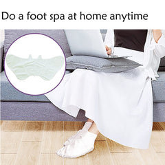 Sameriver before and after feet comparison, illustrates smoother heel results
