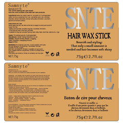 Samnyte used on bun edges showing clean finish and long-lasting control
