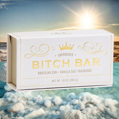 San Francisco Soap Company label detail highlighting fragrance notes and clean-ingredient benefit