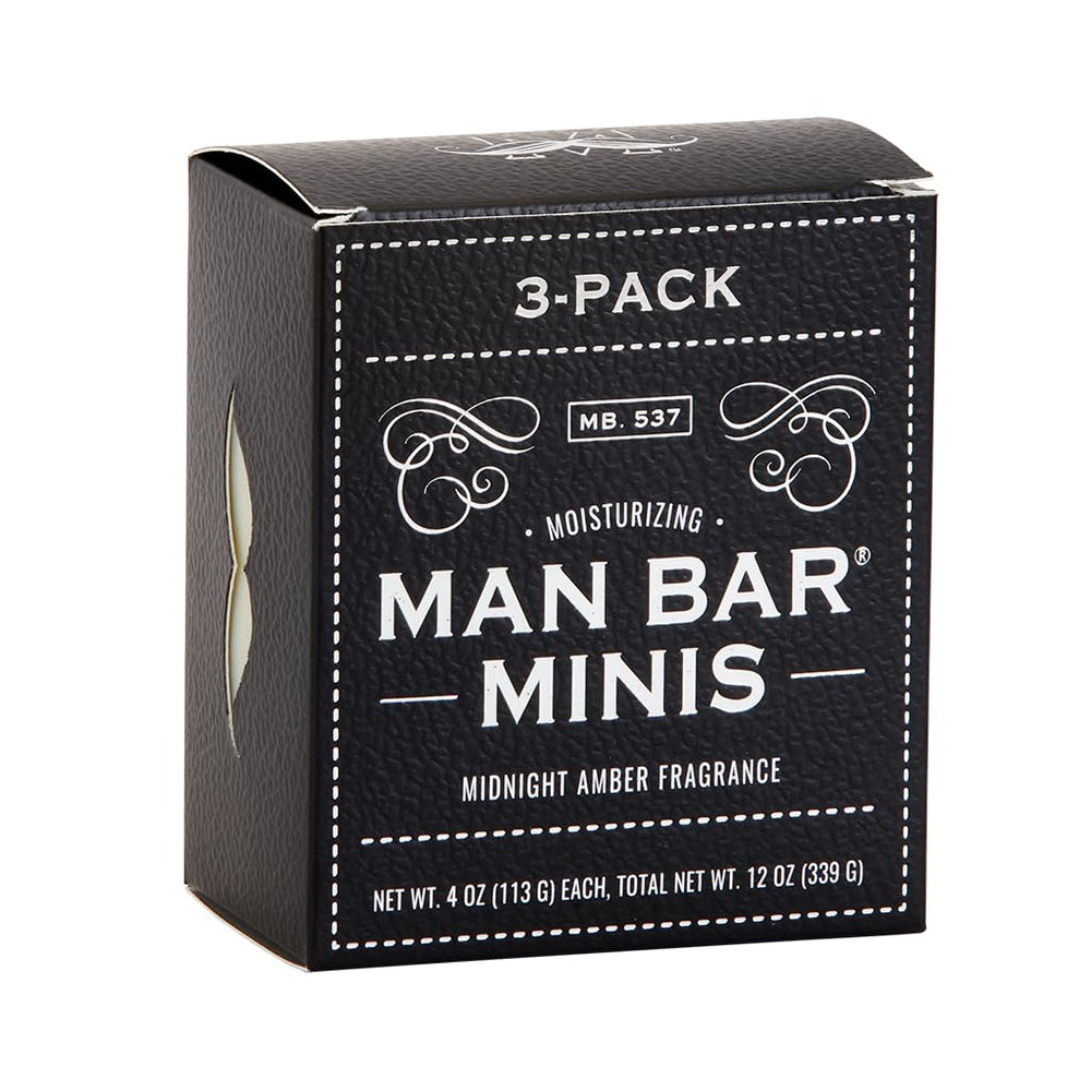 San Francisco Soap Company front packaging showing three mini bars, gift-ready