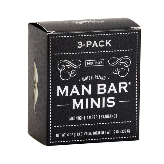 San Francisco Soap Company front packaging showing three mini bars, gift-ready
