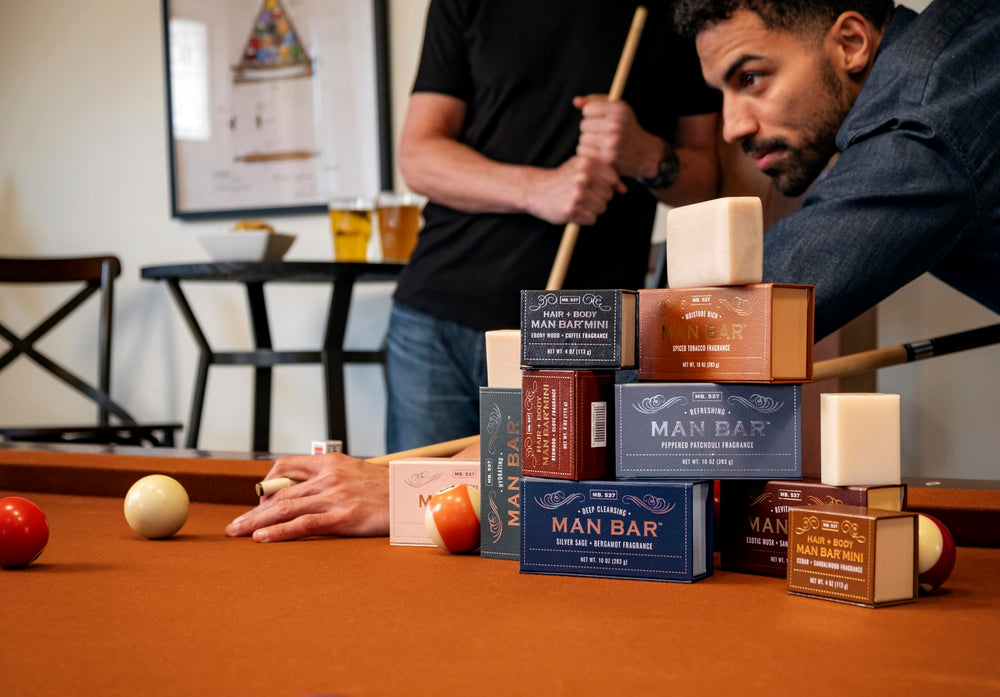 San Francisco Soap Company bar next to a coin for scale, travel-friendly benefit