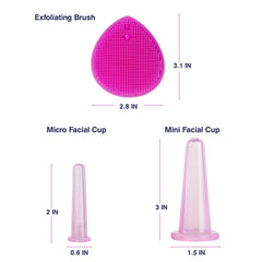 SanDine Silky Skin exfoliating brush detail prepping skin for better absorption