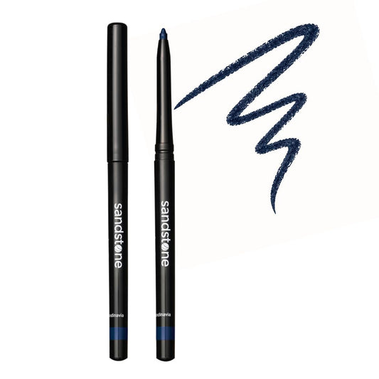 Sandstone Scandinavia blue pencil front view showing sleek design and precise control