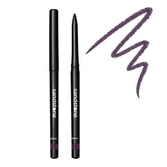Sandstone Scandinavia eyeliner pencil front view showing aubergine color and sleek design for precise application