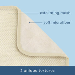 S&T INC. close-up of exfoliating texture highlights surface for gentle skin smoothing