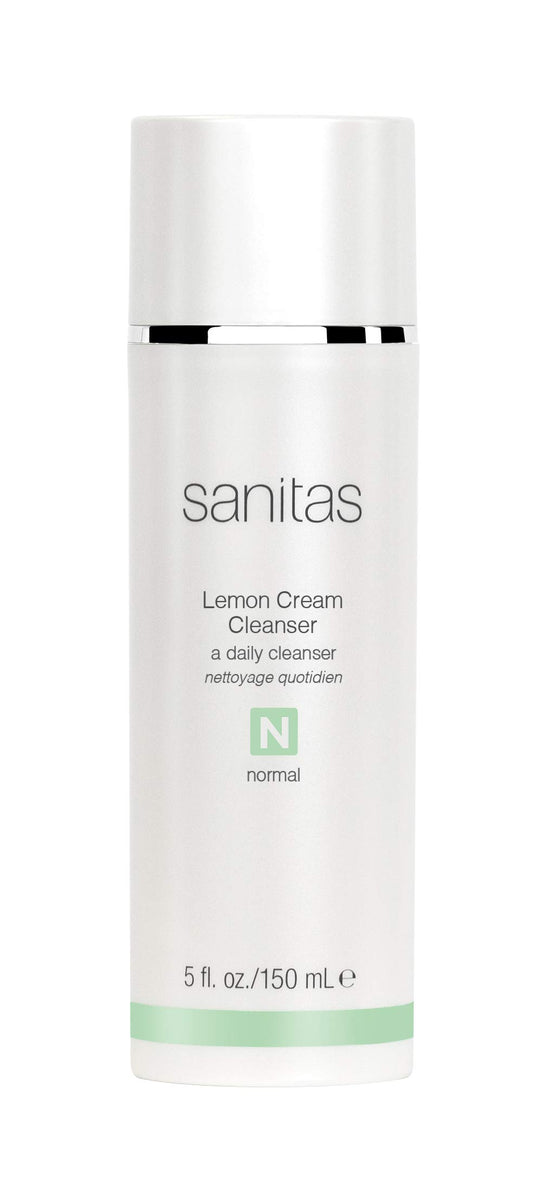 Sanitas front bottle view showing clean packaging and product name for clarity