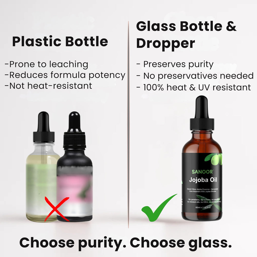 SANOOR oil texture on skin demonstrating quick absorption and non-greasy finish