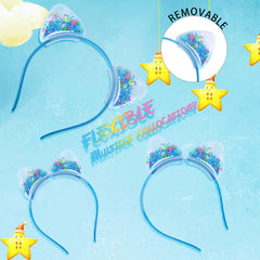Santoddle headband worn on child for comfortable fit and cute style