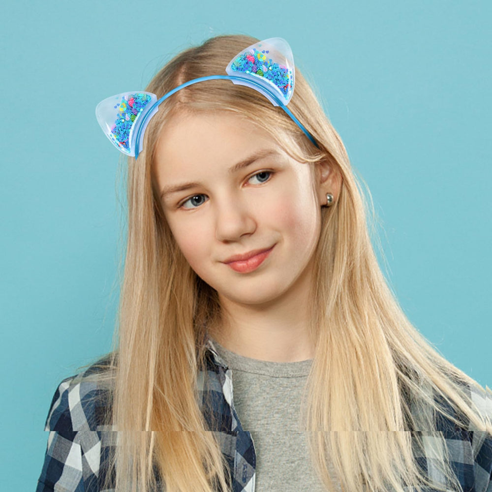 Santoddle lifestyle party setting with headbands adding festive sparkle