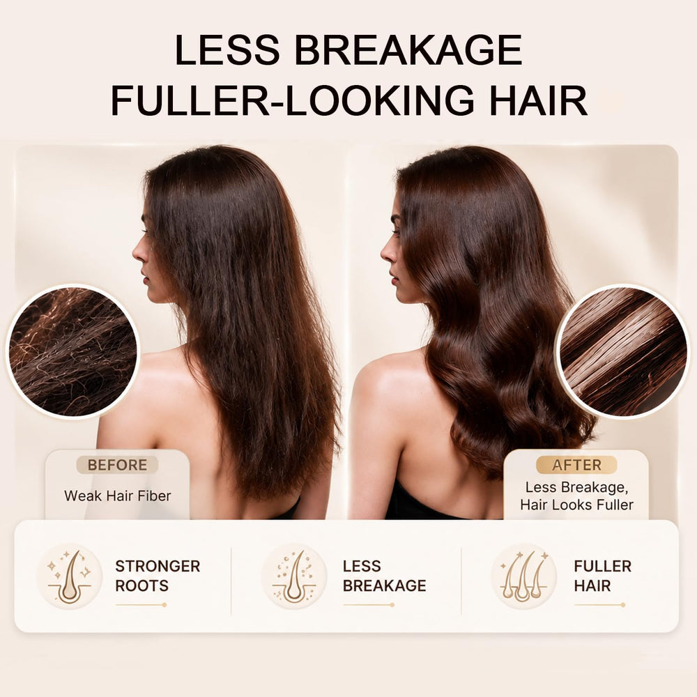 SAPHUS conditioner bar melting into hair for smooth, frizz-free strands