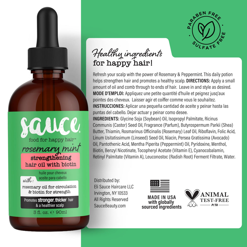 SAUCE BEAUTY bottle on bathroom shelf in lifestyle setting for daily use