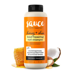 SAUCE BEAUTY front bottle showing label and product benefit