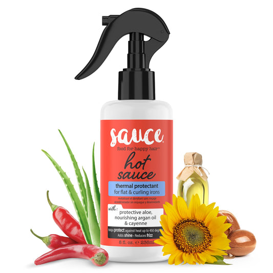 SAUCE BEAUTY front bottle view showing label and 8 fl oz size benefit